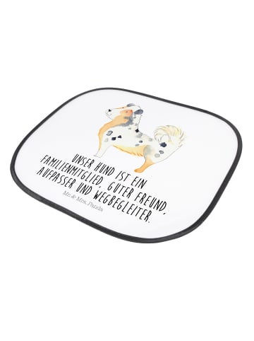 Mr. & Mrs. Panda Sonnenschutz Auto Hund Australien Shepherd mit ... in Weiß