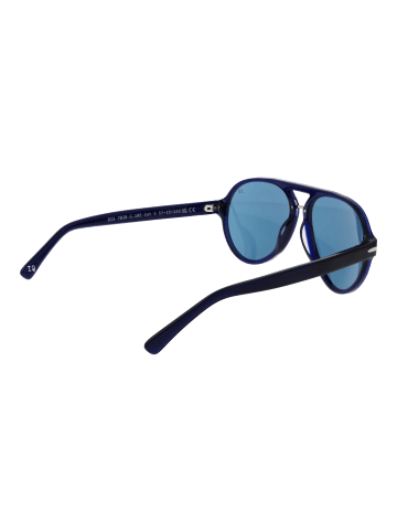 Botaniq Unisex Sonnenbrillen Aviator Blau