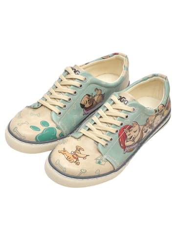 Dogo Classic Sneaker - Sleeping Dogs in Beige