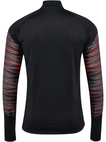 Hummel Halbreißverschluss Hmlblaze Erwachsene in BLACK/ORANGE