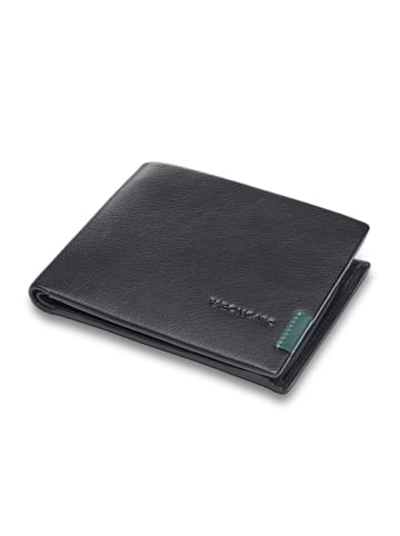 Roncato Monaco Geldbörse Leder 9 cm in nero