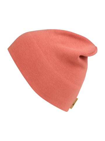Sterntaler Beanie uni in hellrot