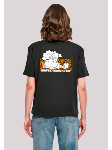 F4NT4STIC Tee Pinocchio Maybe Tomorrow in schwarz