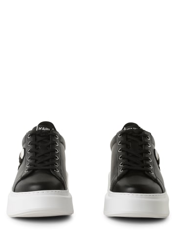 Karl Lagerfeld Sneaker aus Leder in schwarz