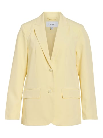 Vila VIBLUME L/S BLAZER in Pastel Yellow