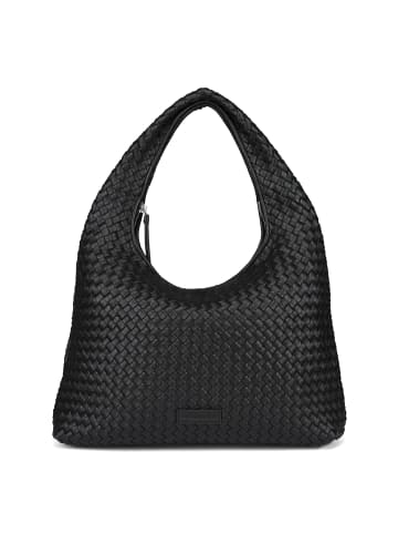 Les Visionnaires Jade Schultertasche Leder 49 cm in black