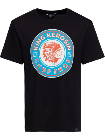 King Kerosin T-Shirt in Schwarz