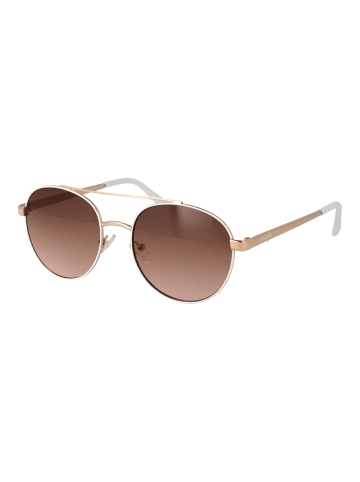 Guess Damen Sonnenbrillen Aviator Roségold