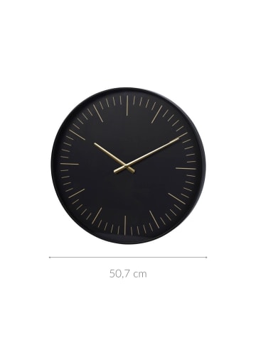 Home&Styling Collection Wanduhr in schwarz