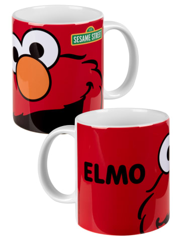 United Labels Sesamstraße Tasse - Elmo  320 ml in rot