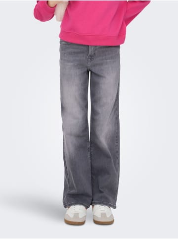 KIDS ONLY Jeans mit weitem Bein in Medium Grey Denim