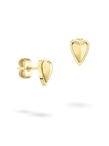 LIEBESKIND BERLIN Ohrring Metal Heart in gold