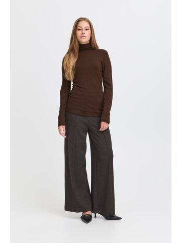 ICHI Langarm IHMAFA Tight fit in Coffee Bean