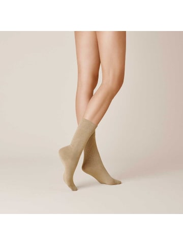 Kunert Socken Take Care Basic 2-Pack für Diabetiker in Pure desert