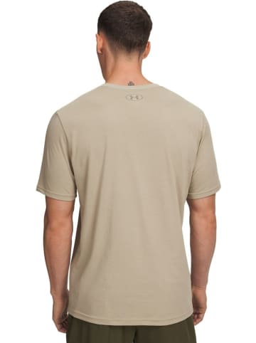 Under Armour Sportshirt "Sportstyle Lc T-Shirt" in Braun