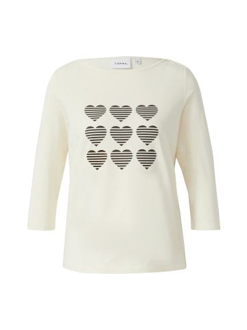 comma Shirt in beige schoko