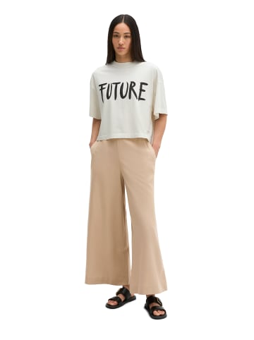 Marc O'Polo Print-T-Shirt loose in White Cotton