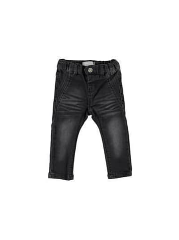 name it Mädchen Jeanshose im Used-Look in Schwarz