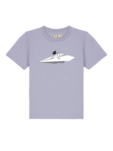 wat? Apparel T-Shirt Fly me to the moon in Lavender