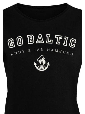 F4NT4STIC Extended Shoulder T-Shirt PLUS SIZE  Go Baltic in schwarz