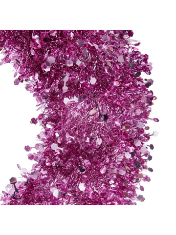 Butlers Butlers Kranz PINK TINSEL Lametta in Pink