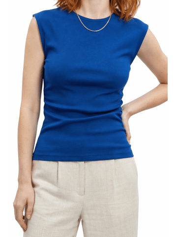 Alexa Dash Blouse in Königsblau