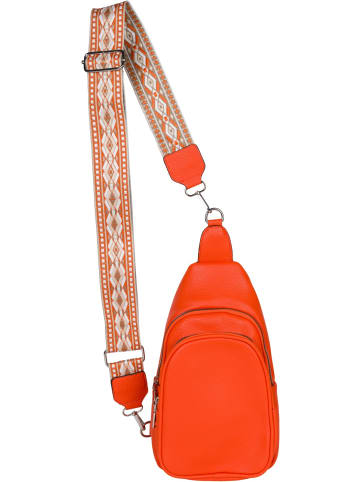 styleBREAKER One Shoulder Rucksack Tasche in Orange