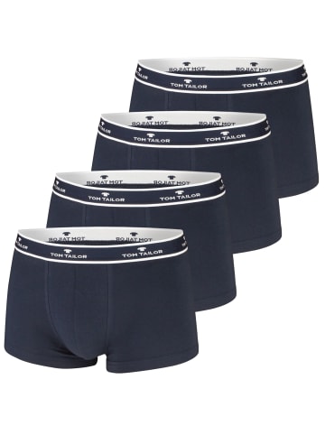 Tom Tailor Boxershorts 4er Pack in Navy