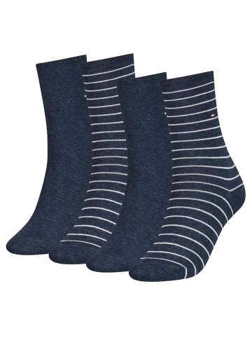 Tommy Hilfiger Socken 6er Pack in Jeansblau