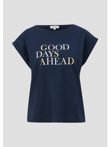 s.Oliver T-Shirt in 58E1_tiefblau