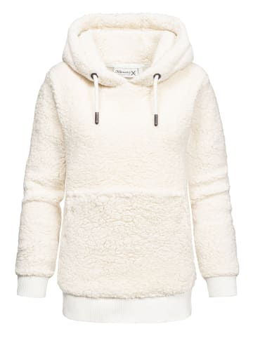 REPUBLIX Kapuzenpullover CHARLIZE in Cremeweiß
