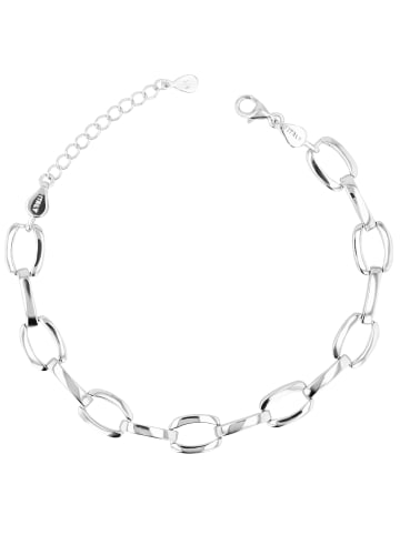 Adeliás Damen Armband aus 925 Silber 18+3 cm in silber