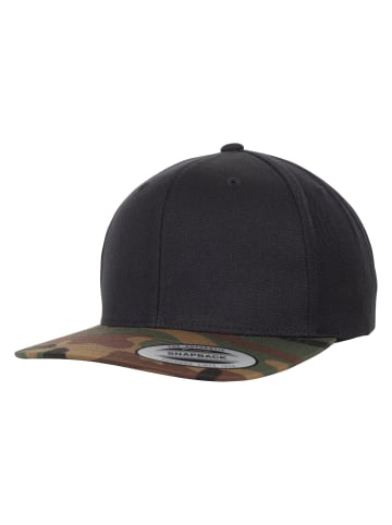  Flexfit Snapback in schwarz