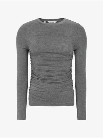 Soft Rebels Top SRRoman in 053 Medium Grey Melange