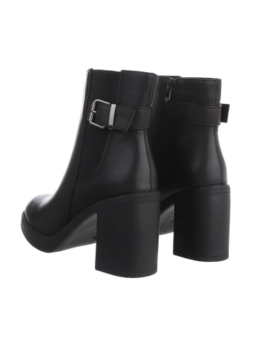 Ital-Design Stiefelette in Schwarz