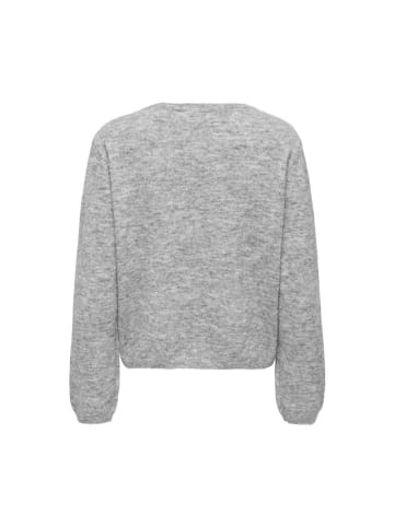 JDY Pullover in Medium Grey Melange