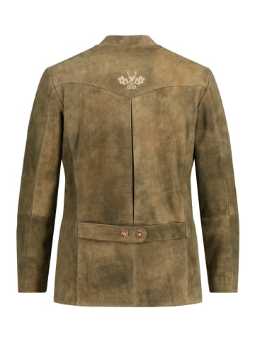 JP1880 Lederjacke in moos