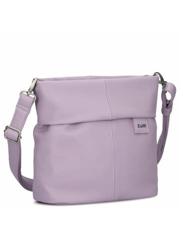 Zwei Mademoiselle M8 - Schultertasche 25 cm (nubuk-espresso) in lilac