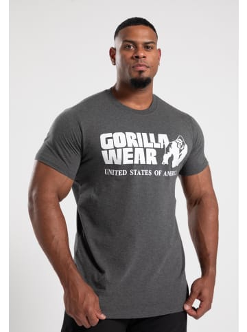 Gorilla Wear Klassisches T-Shirt - Dunkelgrau