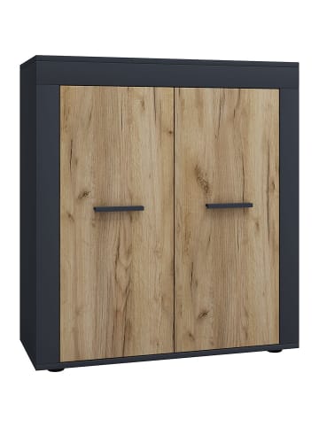 ebuy24 Sideboard Usilo anthrazit Anthrazit 80 x 35 cm