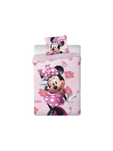 Disney Bettwäschebezug Minnie Mouse in rosa/pink