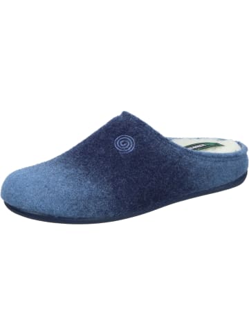 Dr. BRINKMANN Klassische Hausschuhe in mittelblau