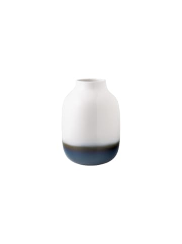 like. by Villeroy & Boch Vase Lave Home ↕ 22 cm in weiß-blau