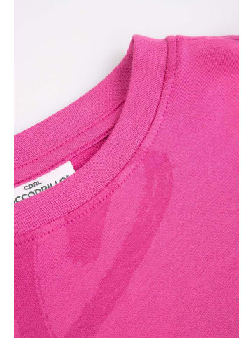 Coccodrillo Sweatshirt ohne Kapuze in rosa