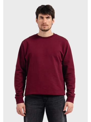 OLDSKULL Sweatshirt Plain Basic in Burgundy