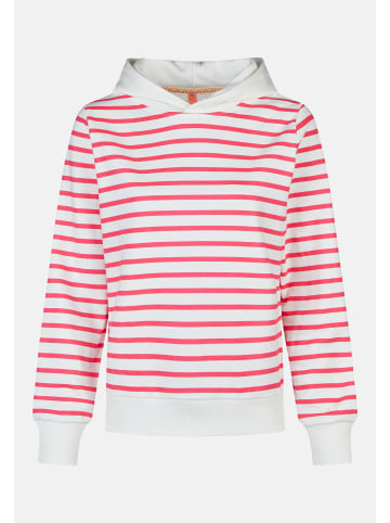 Salzhaut Hoodie BAMMEL Offwhite-Neonpink