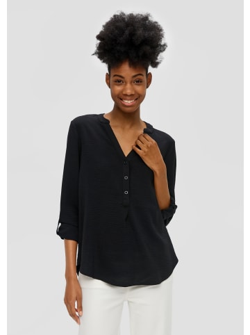 QS Bluse in 9999_schwarz
