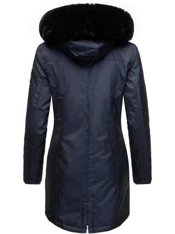 Navahoo Wintermantel Tiniis in Navy