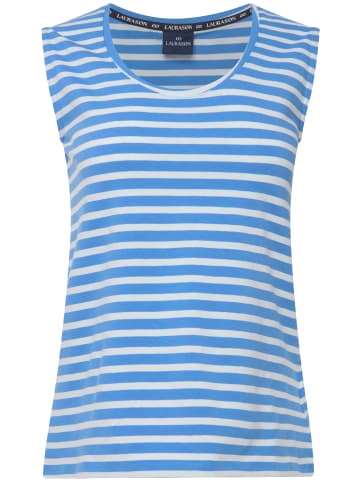 LAURASØN Strick-Top in azurblau