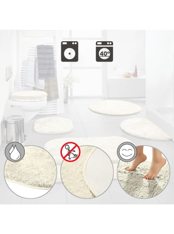 Erwin Müller Duschvorlage halbrund Kefalonia in creme